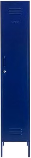 Mustard Made The Skinny Storage Locker in Navy Blue, W/D/H: 46 x 35 x 183 cm – 1
