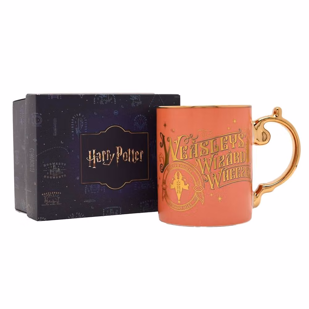 Widdop and Co Warner Bros Harry Potter Alumni Collectable Ceramic Mug in Orange and Gold – 2