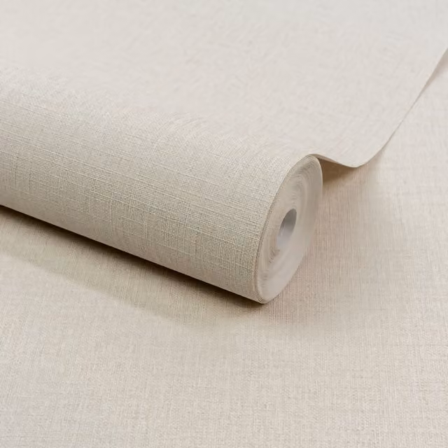 Grandeco Trente Plain Grey Wallpaper Roll
