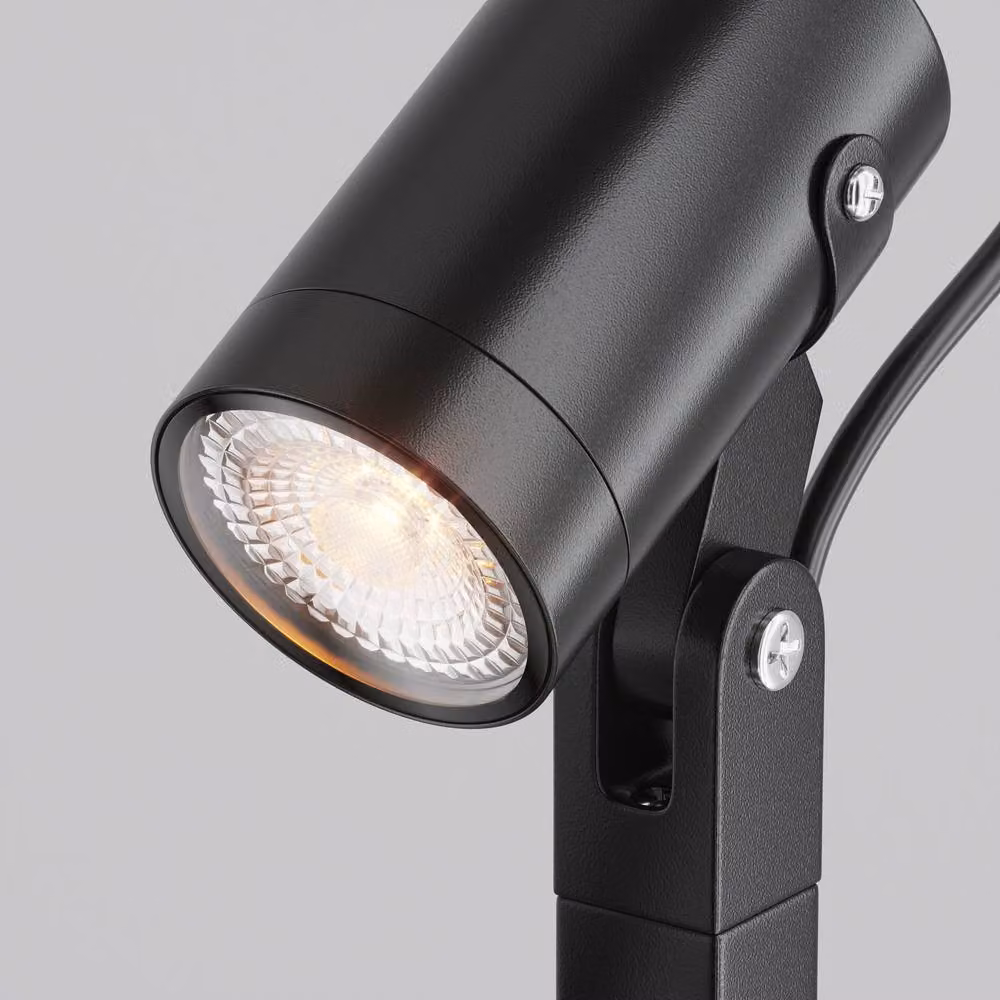 Netlighting Scope Adjustable Outdoor Bollard in Black Aluminium with IP65 Rating and 1xGU10 Socket – 2