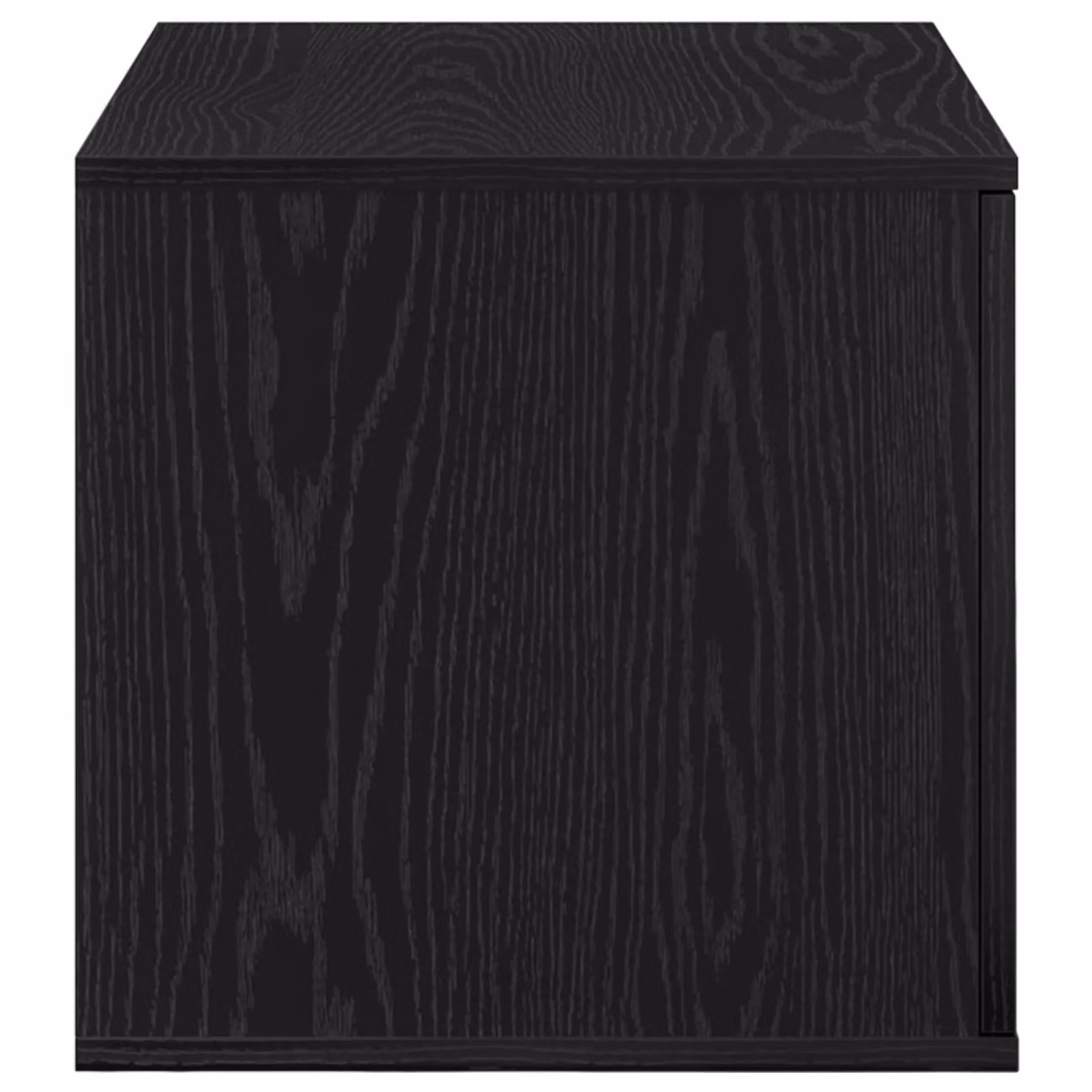Berkfield Home Black Modern Storage Cabinet with Hinged Doors and Internal Shelves, W: 103 cm, D: 40 cm, H: 41 cm – 2