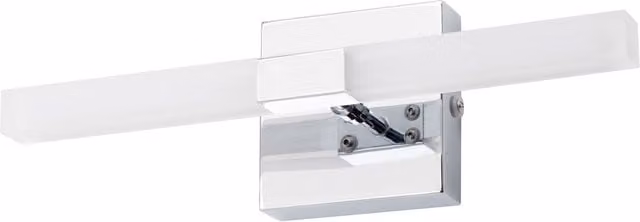 Litecraft Reno Twin LED Bathroom Wall Light in Chrome