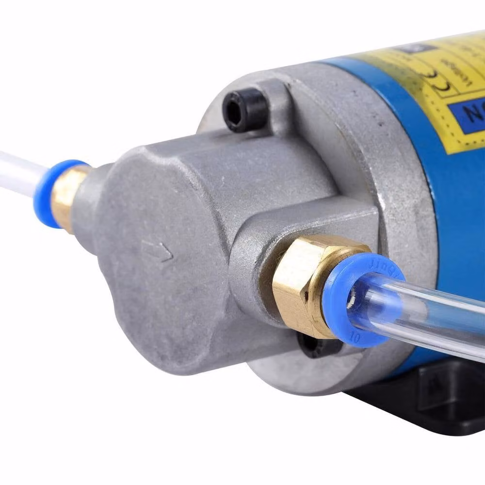 NESTLUNE 12V Car Diesel Electric Fuel Transfer Pump Oil Dispenser, Blue – 2