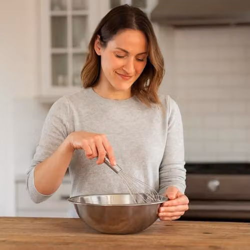 Argon Tableware Stainless Steel Nesting Mixing Bowl, Silver, 2.4 l – 3