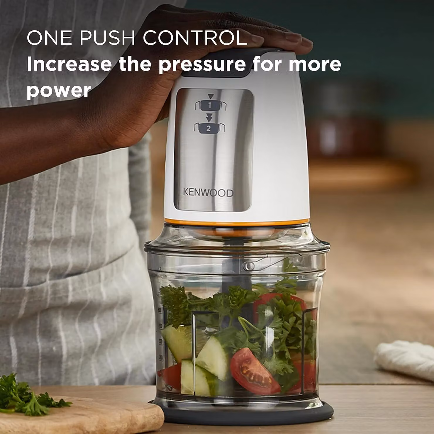 Kenwood Easy Chop Chopper CHP61.100WH, 500W, 0.5L, White – 3