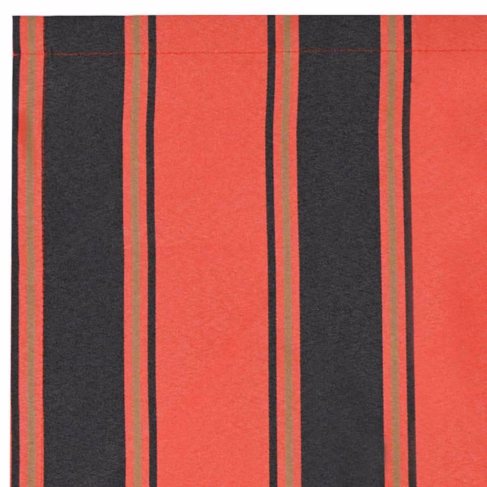 Berkfield Home Manual Retractable Striped Awning in Red, W: 350 cm, D: 250 cm – 6