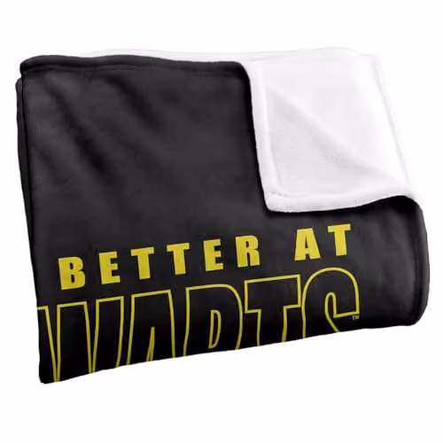 Warner Bros. Harry Potter Life Is Better At Hogwarts Super Soft Silky Touch Fleece Throw Blanket, Multicolour, W: 91 cm, D: 147 cm – 2