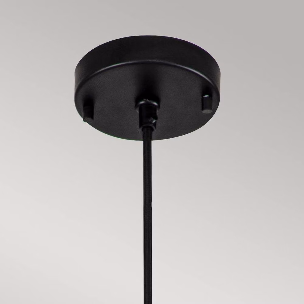 Netlighting Etoile Dome Suspended Pendant Ceiling Light in Matte Black and Gold – 2
