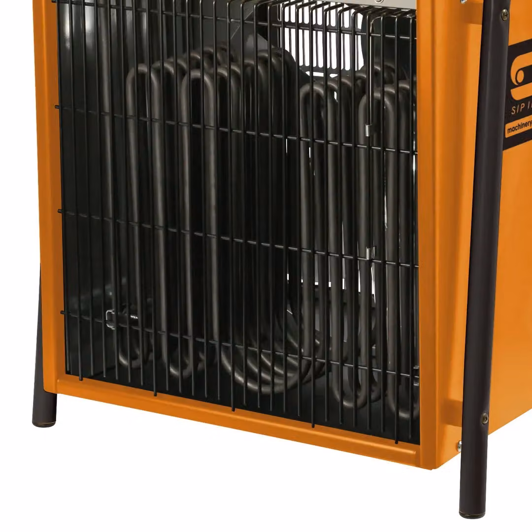 SIP FIREBALL Turbofan 15000 Electric Fan Heater in Silver, Orange and Multicolour – 3