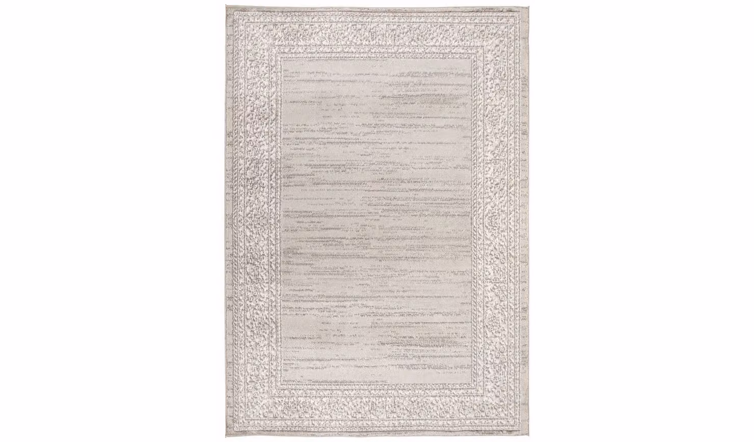 Argos Vintage Beige Rectangular Non-Slip Polypropylene Rug W: 170 cm, D: 120 cm