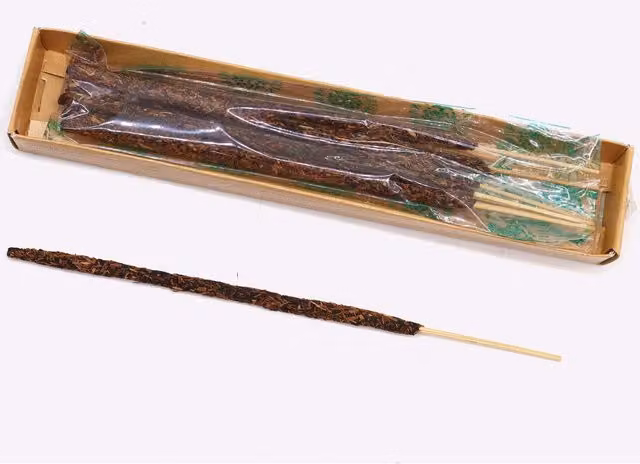 KDMK Natural Botanical Masala Incense Sticks Nag Champa, Brown, Woody and Floral Scent