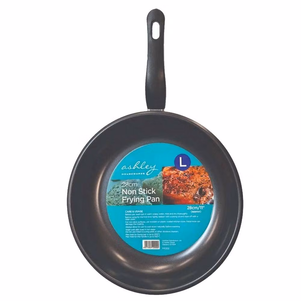 Nordara Black Non Stick Aluminium Frying Pan for Induction, 28 cm – 2