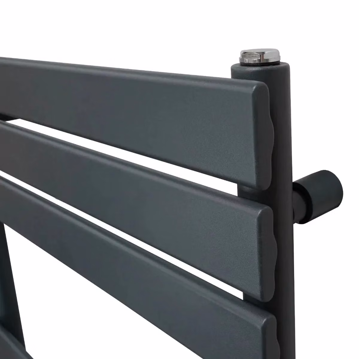 Monstershop Steel Towel Rail in Anthracite Grey, W/H: 60.0 x 120.0 cm – 8