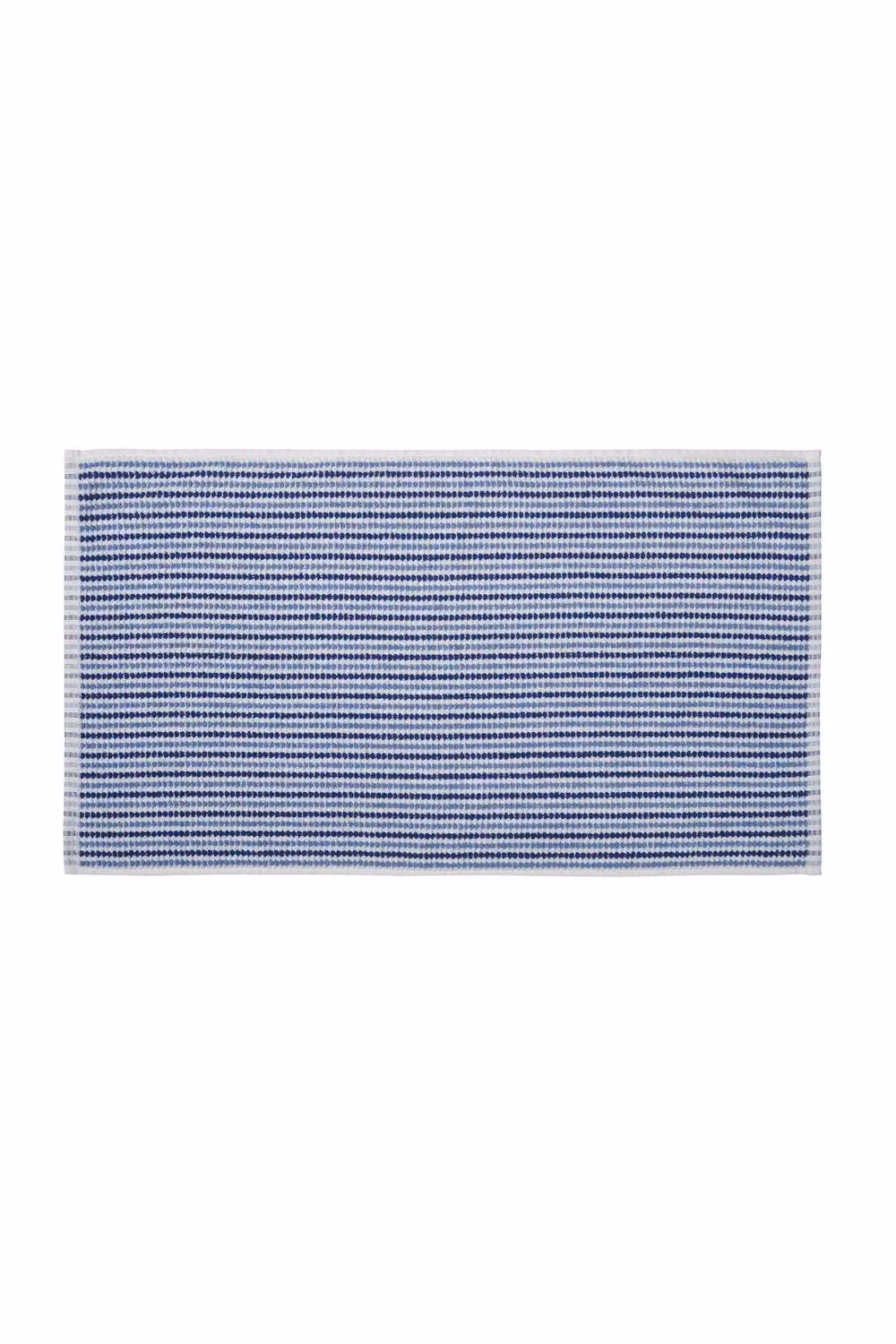 Catherine Lansfield Rice Weave Stripe Cotton Bath Sheet in Blue, W: 100 cm, H: 150 cm – 3
