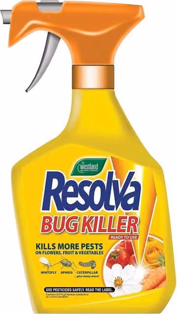 Resolva Weed Killer Spray, Yellow