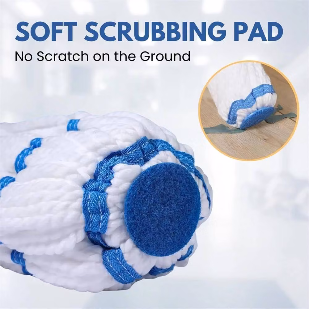 Nordara Blue Microfibre Extendable Twist Mop with Self-Wringing Telescopic Handle – 2