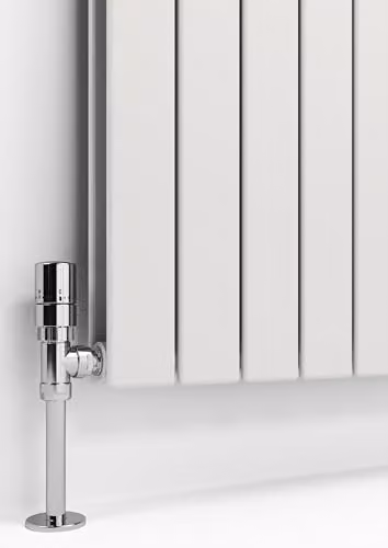Terma White Steel Double Panel Wall Mounted Radiator H 180 x W 58.8 cm – 5