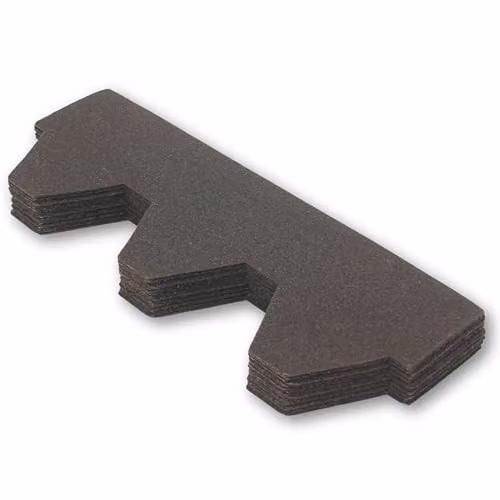 Novecrafto Heavy Duty Hexagonal Asphalt Roof Shingles, Black, 25 Pieces, W: 80 cm, H: 31.5 cm – 7