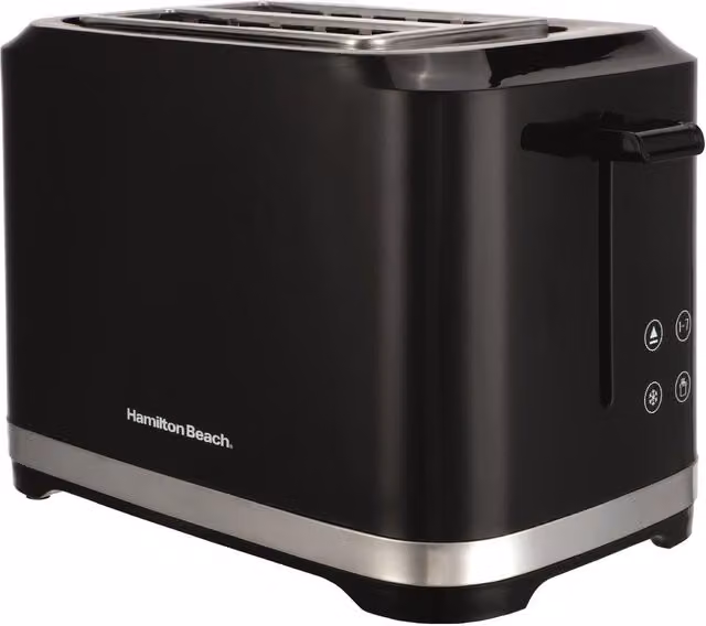 Hamilton Beach FlexiControl 2 Slice Digital Control Toaster with Digital Display in Black – 4