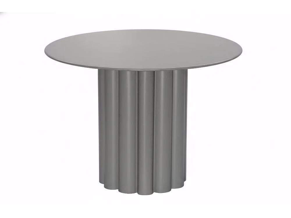 Vente-unique WODOLI Metal Side Table in Khaki Green, W/D/H: 45.5 x 45.5 x 63 cm – 2