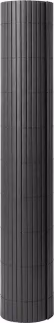 Outsunny 2-Piece Plastic Privacy Screening Fence, Waterproof Windbreak, Anthracite Grey – 1