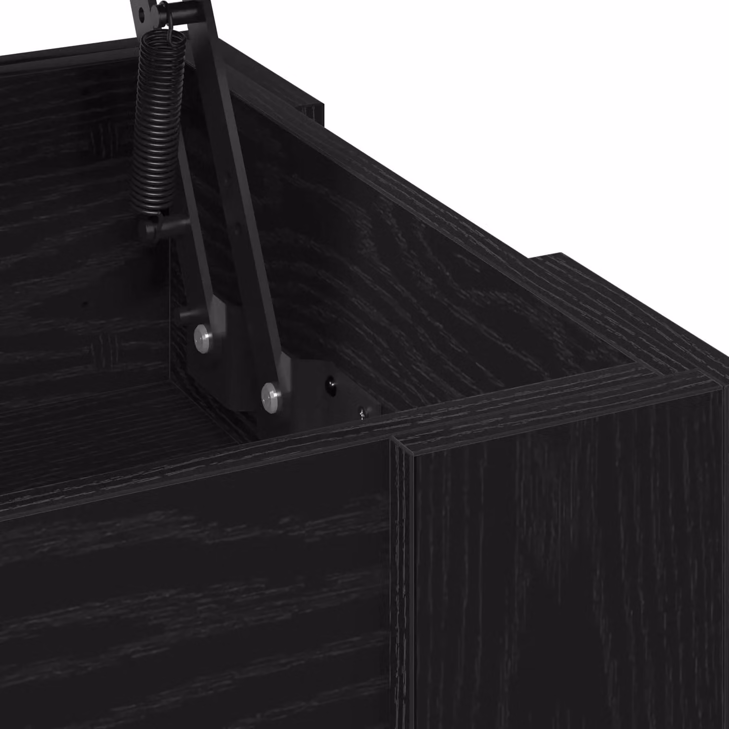 Berkfield Home Black Oak Coffee Table with Lift Mechanism, W: 79 cm, D: 49 cm, H: 42.5 cm – 4