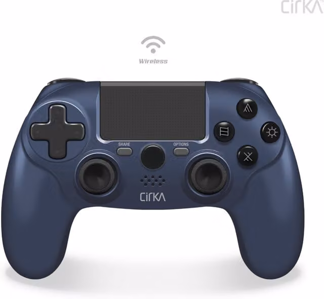 Hyperkin NuForce Bluetooth Wireless Controller for PlayStation, Blue