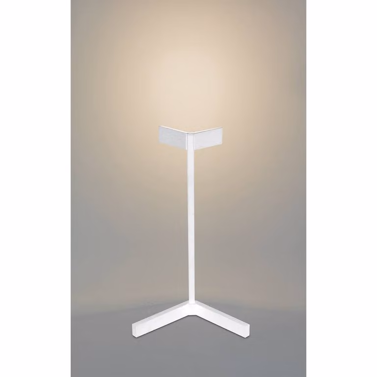 Netlighting Vector LED Table Lamp, 5W, 3000K Warm White, 375lm, White