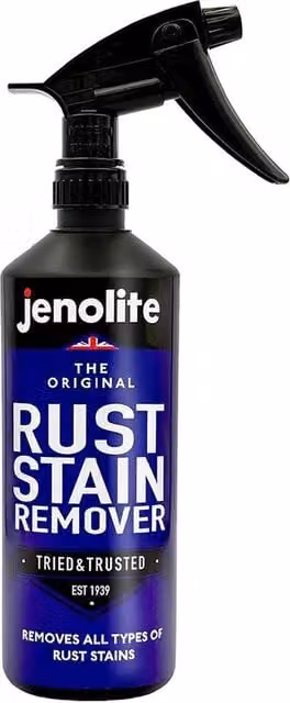 Jenolite Wipe Clean Rust Remover Spray, Transparent, 500 ml