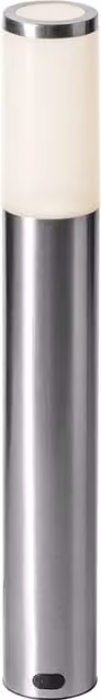 Techmar Lunia Silver 12V LED Outdoor Post Light in Stainless Steel