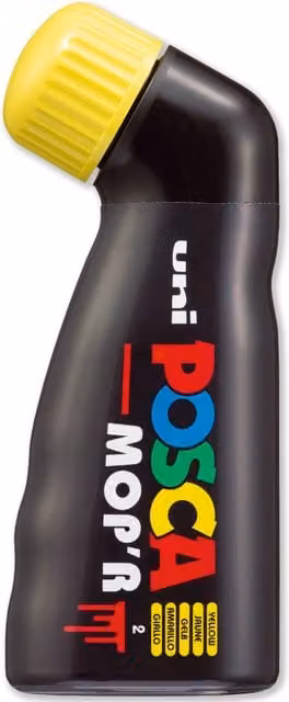 POSCA MOP'R PCM-22 XXL Yellow Water-Based Pigment Marker with 19mm Round Tip