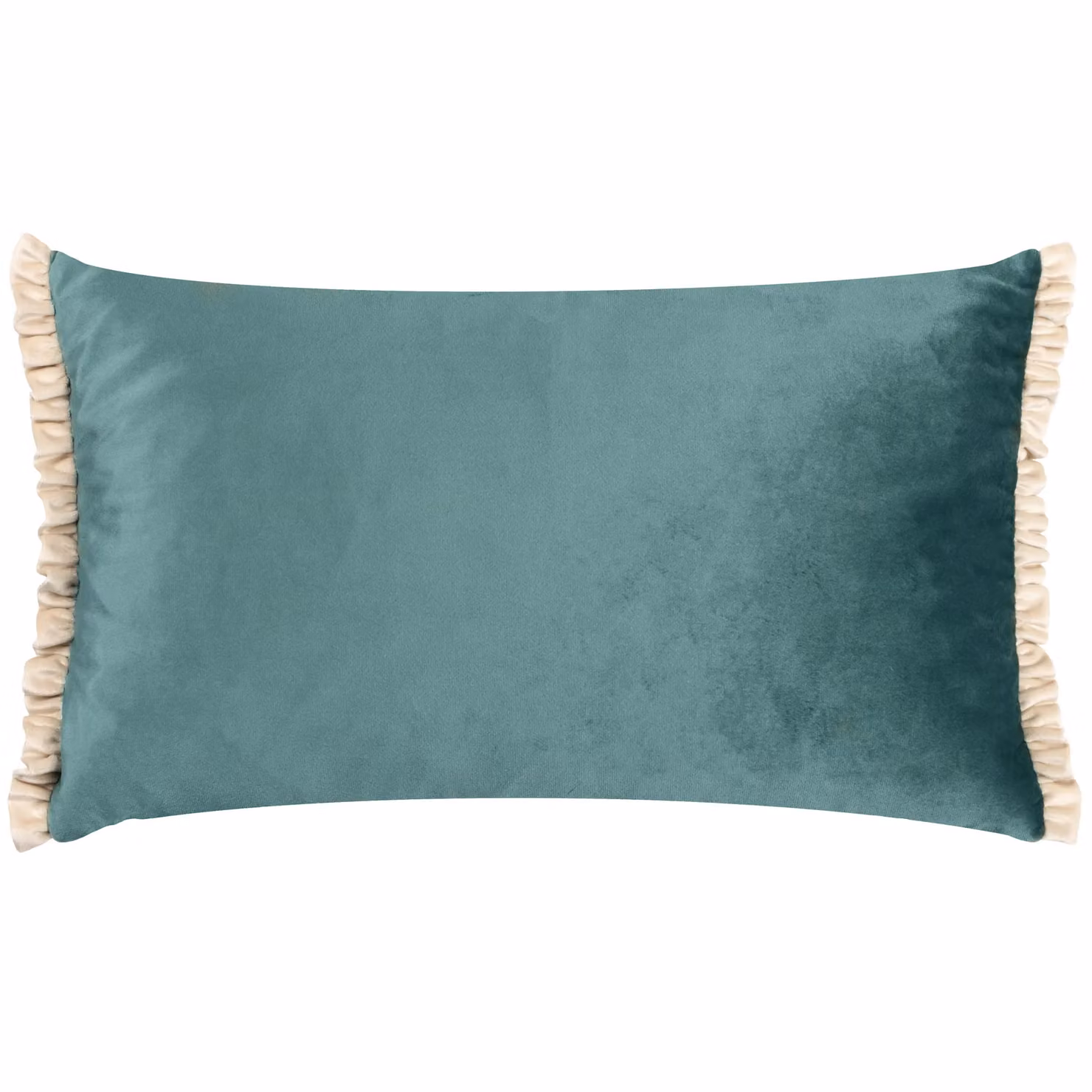 Wylder Tilly Blue Velvet Rectangular Reversible Cushion W/D/H: 40 x 40 x 40 cm – 2