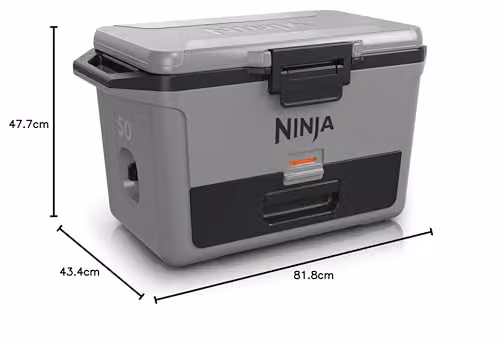 Ninja FrostVault Hard Cooler, 47L, Slate Grey – 8