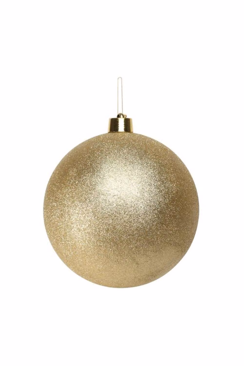 KDMD Gold Glitter Shatterproof Round Christmas Bauble, Diameter: 30 cm – 2