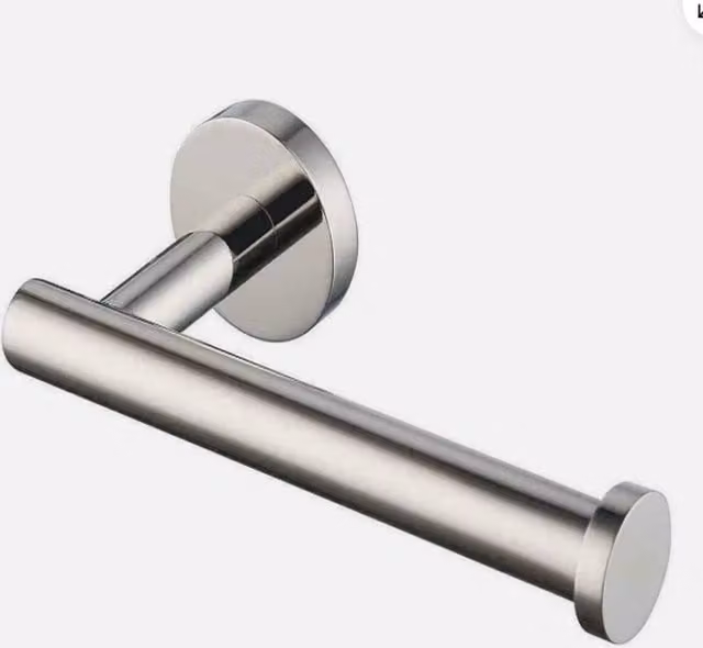 EONLION Silver Stainless Steel Roll Paper Holder, Self-Adhesive Wall Mount