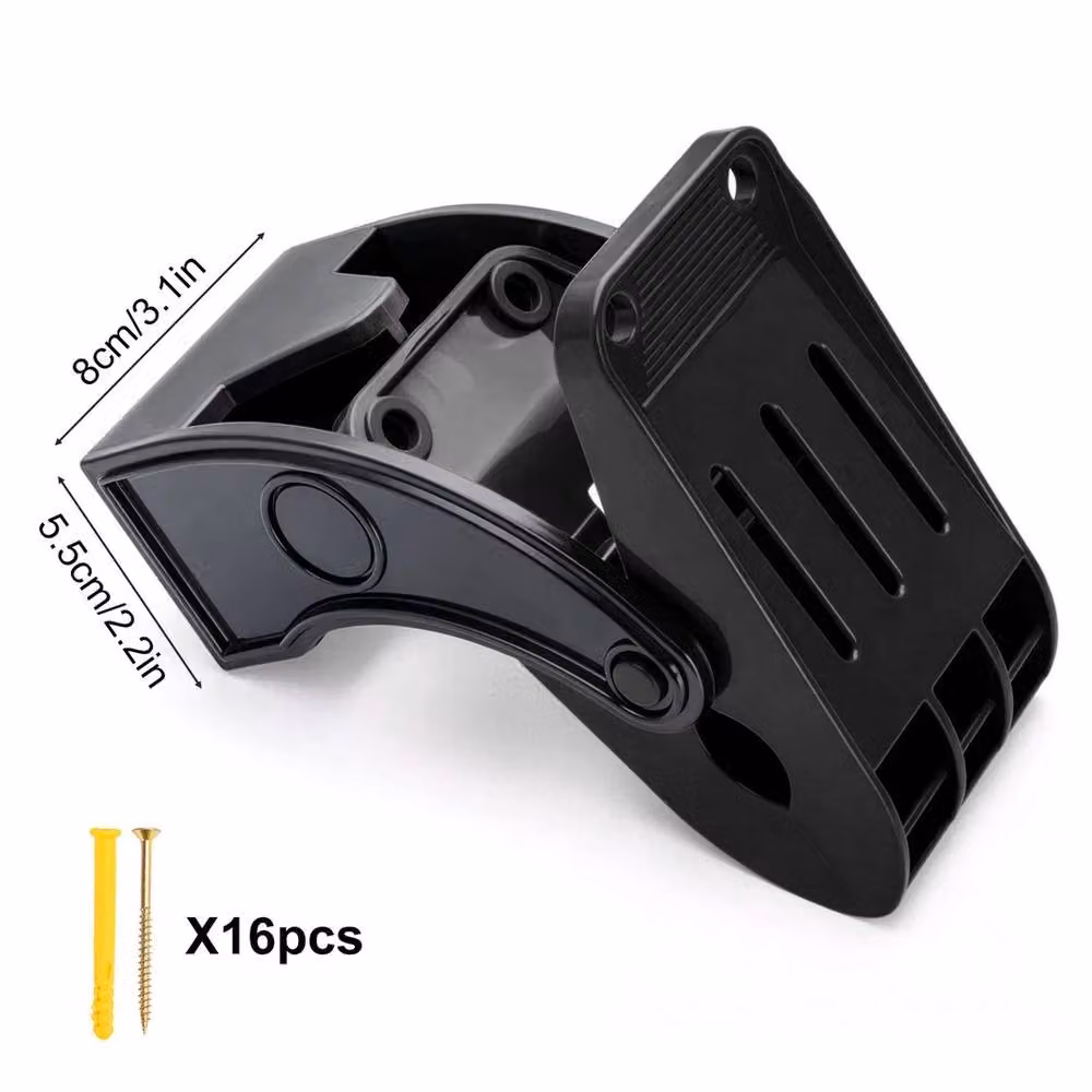 Havendro 4-Piece Heavy Duty Non-Slip Mat Clips in Black – 2