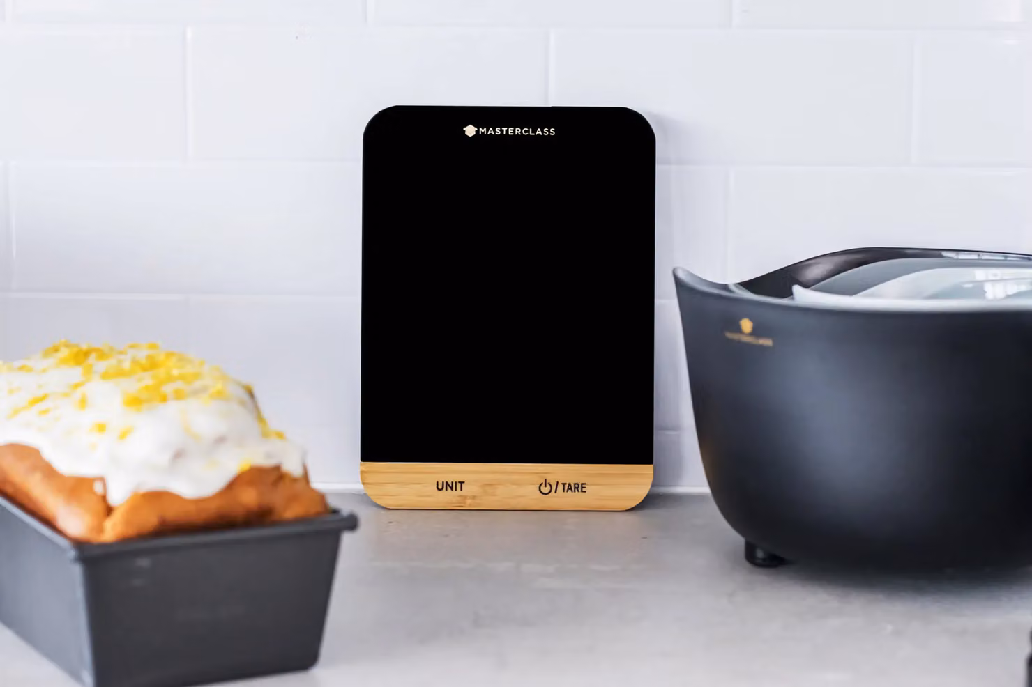 MasterClass Electronic Duo Platform Kitchen Scales in Black with Digital Display and Tare Function – 6