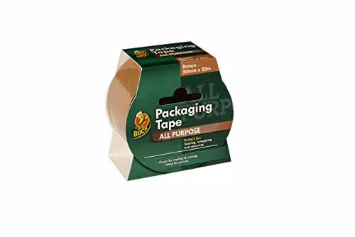 Duck Brown Packing Tape, 1 Roll, W: 50 mm, L: 25 m – 2