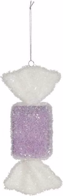 KDMD Purple Abstract Rectangular Candy Hanging Pendant Decoration, 18 cm