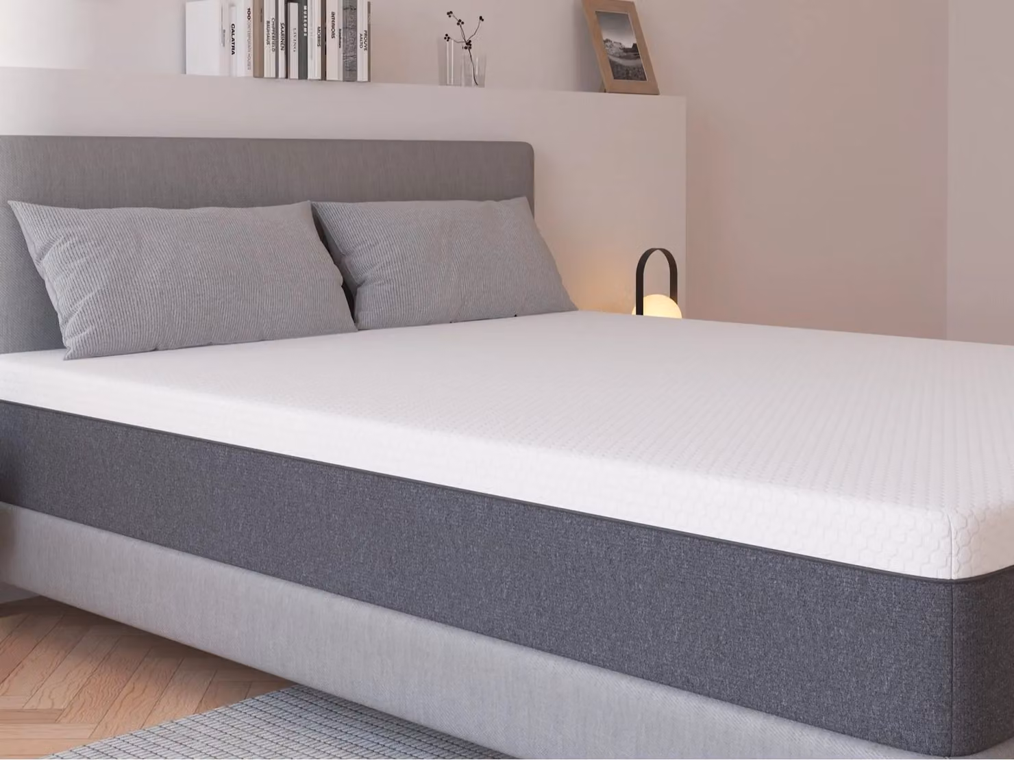 Snuggle Beds Comfort Foam Orthopaedic Mattress, Medium Firm, White, W/D/H: 180 x 200 x 20 cm – 4