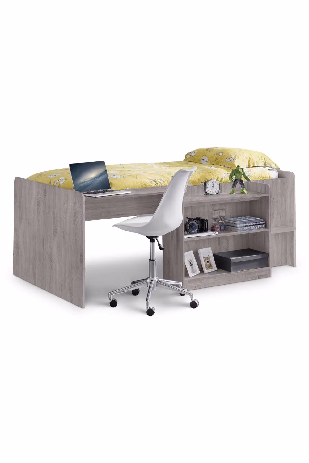 Julian Bowen Neptune Grey Cabin Midsleeper Bed Frame – 2