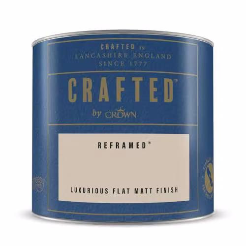Crown Crafted Reframed Matt Emulsion Paint Tester, Beige, 125ml – 4