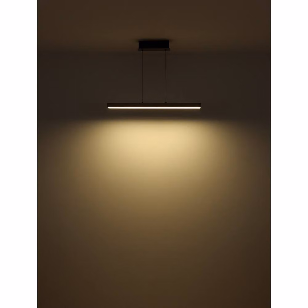 Netlighting Ethan Bar Pendant Grey LED Dimmable Modern Suspended Light with Touch Dimmer and Height Adjustment – 2