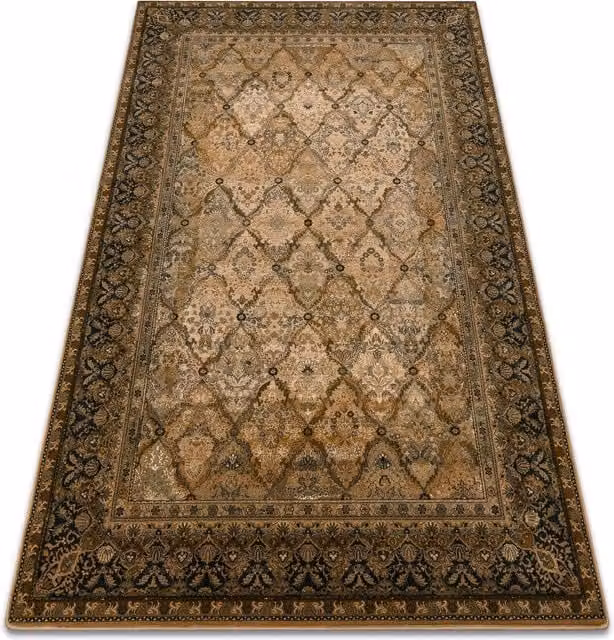 RugsX Superior Wool Ornament Rug in Beige, W/D: 170 x 235 cm – 1