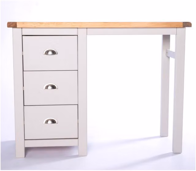 Cabinet Bits Argenta 3 Drawer Dressing Table in Grey
