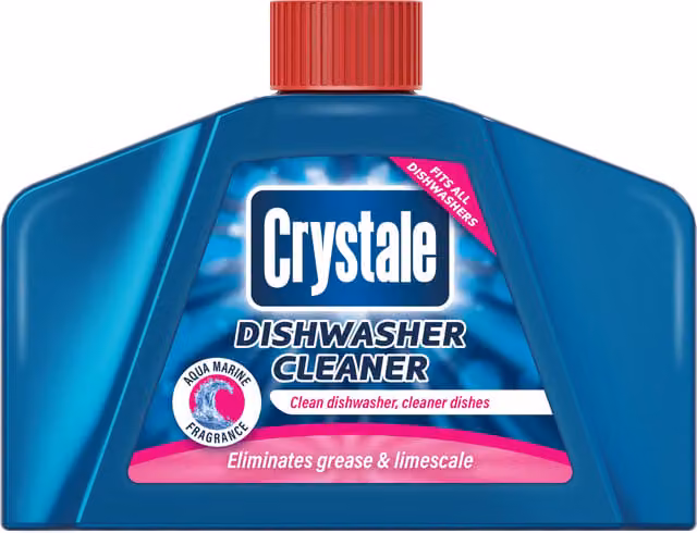 Crystale Original Dishwasher Cleaner, 250ml, Blue
