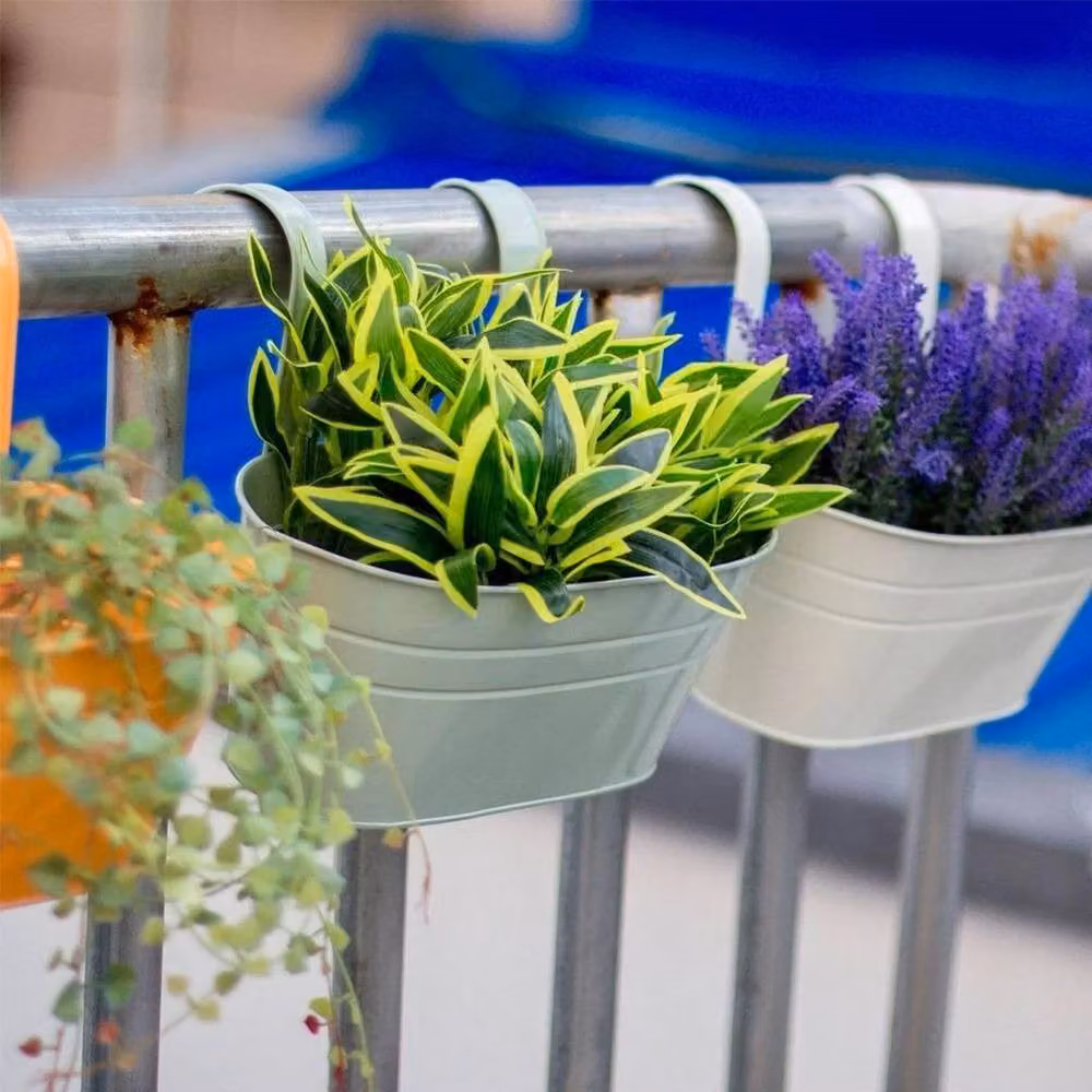 Kelvenix Multicolour Metal Ornamental Planter Pot – 2