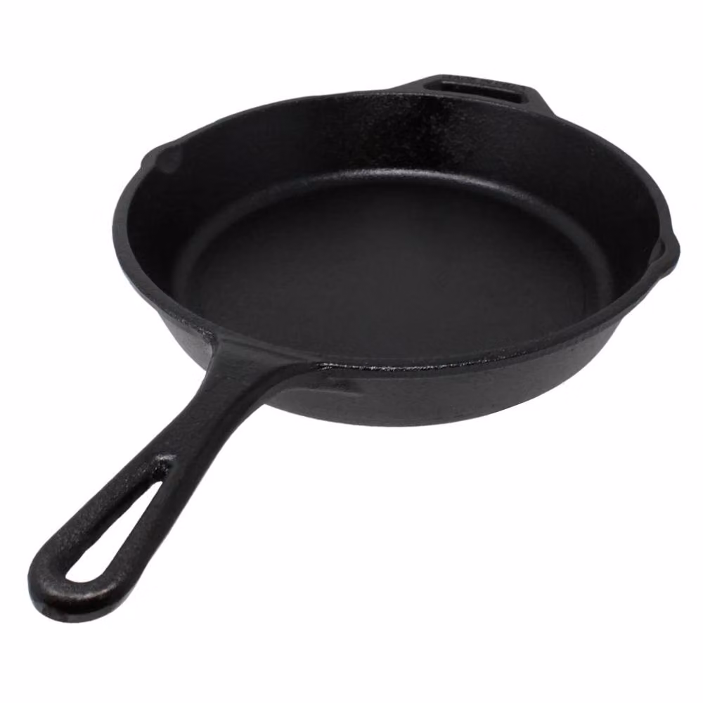 Nordara Black Cast Iron Seasoned Grill Pan – 3