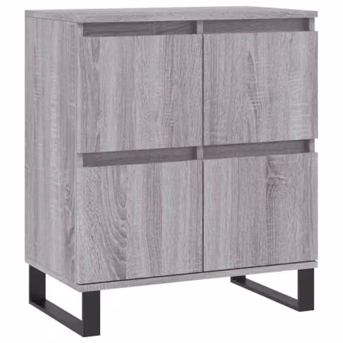 vidaXL Modern Grey Sonoma Sideboard W/D/H: 60 x 35 x 70 cm – 1