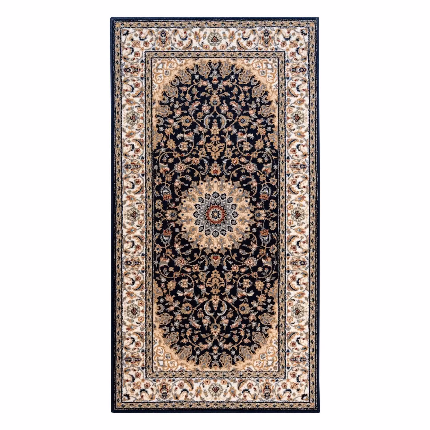 RugsX Nain Oriental Boho Wool Rug in Beige and Multicolour, W: 300 cm, D: 200 cm – 2
